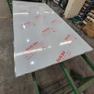 Hot Rolled Cold Rolled Stainless Steel Sheet 304 2b 1-10mm