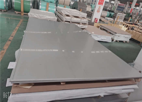 Hot Rolled 316L Silver Stainless Steel Sheet 1000mm-2000mm ±0.02mm Tolerance