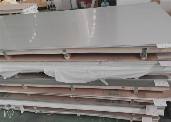 Hot Rolled 316L Silver Stainless Steel Sheet 1000mm-2000mm ±0.02mm Tolerance