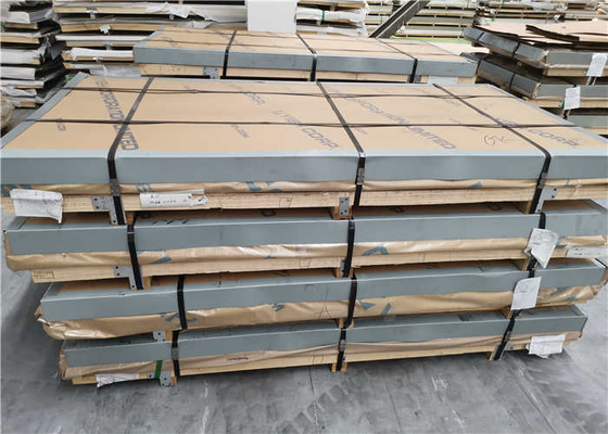 Hot Rolled 316L Silver Stainless Steel Sheet 1000mm-2000mm ±0.02mm Tolerance