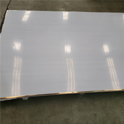 BA Mirror Finish 316L Stainless Steel Plate 2B Slit Edge For Decoration