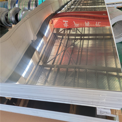 2B BA 8K 316L Cold Rolled Stainless Steel Sheet 1000mm-6000mm