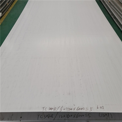 Nonmagnetic 304 Stainless Steel Plate Excellent Corrosion Resistance &amp; 40% Elongation