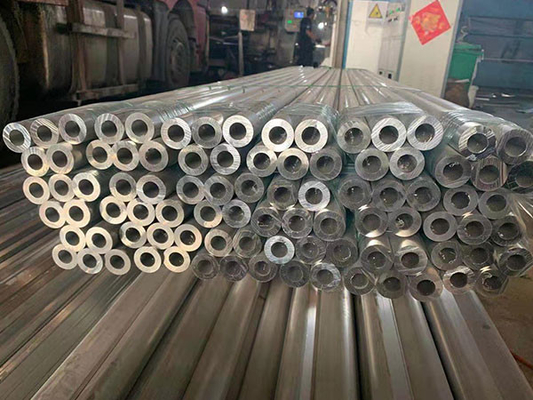 Cold Rolled Aluminium Alloy Tube 6063 T5 6061 T6